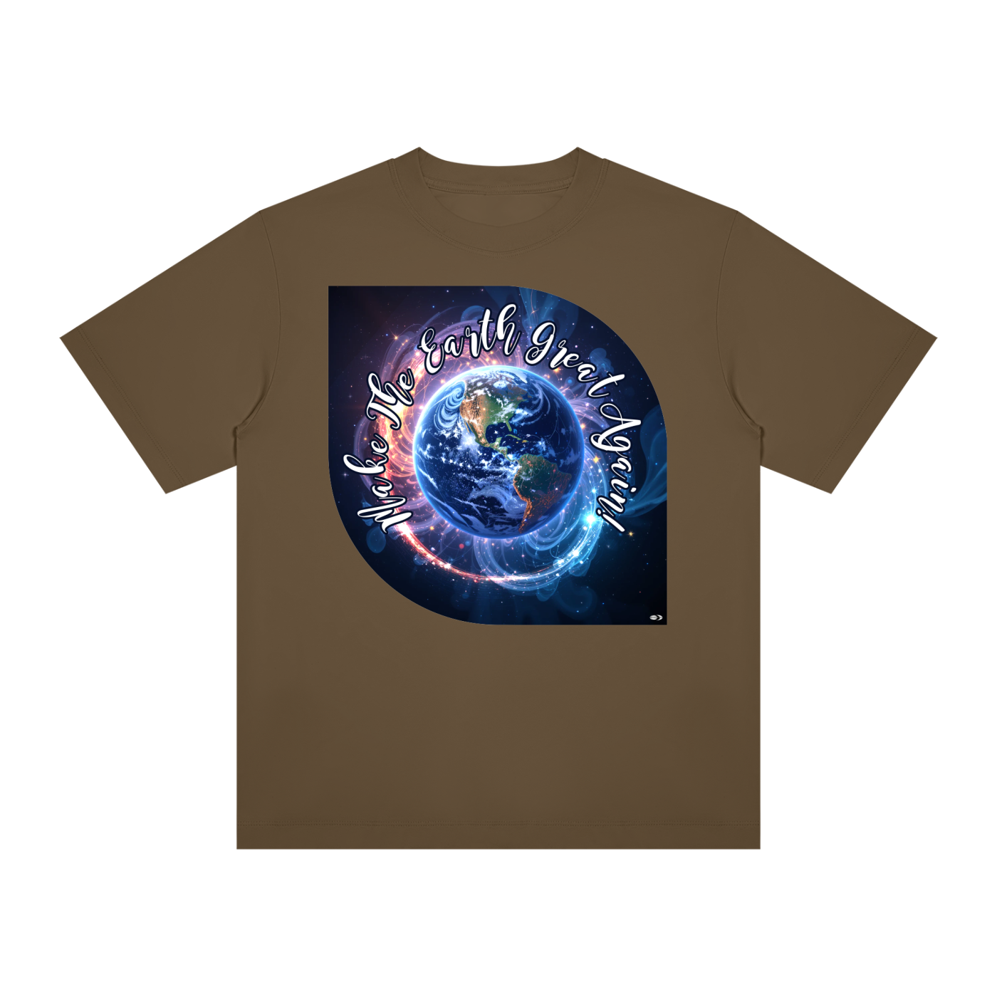 Make The Earth Great Again Unisex Regular Crewneck T-Shirt