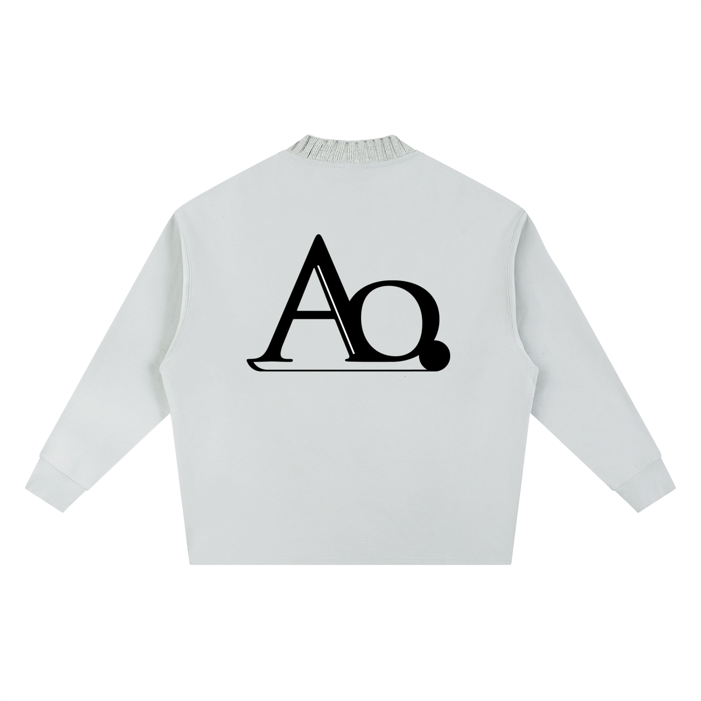 Artistic Operations Official Knitted Round Neck Oversize Sweatshirt