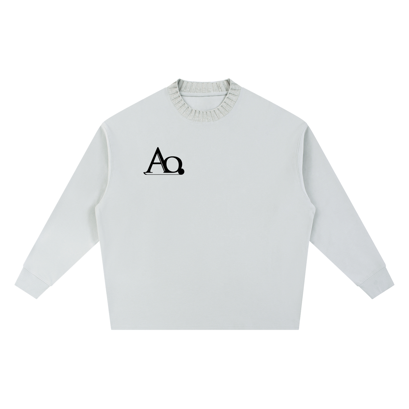 Artistic Operations Official Knitted Round Neck Oversize Sweatshirt