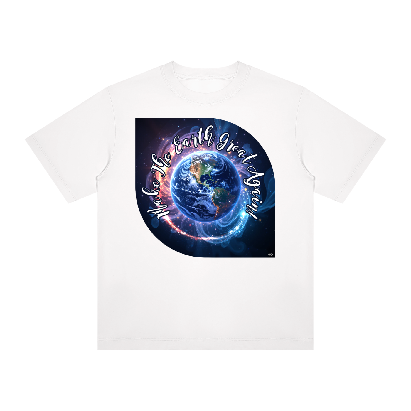 Make The Earth Great Again Unisex Regular Crewneck T-Shirt