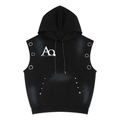 Artistic Operations Official Unisex Vintage Wash Sun Fade Sleeveless Hoodie