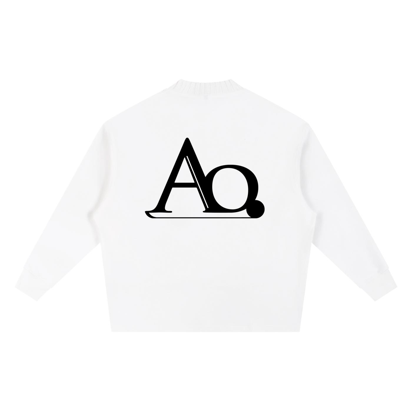 Artistic Operations Official Knitted Round Neck Oversize Sweatshirt