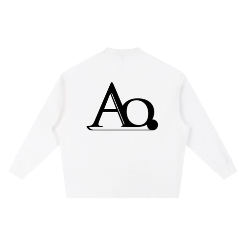 Artistic Operations Official Knitted Round Neck Oversize Sweatshirt