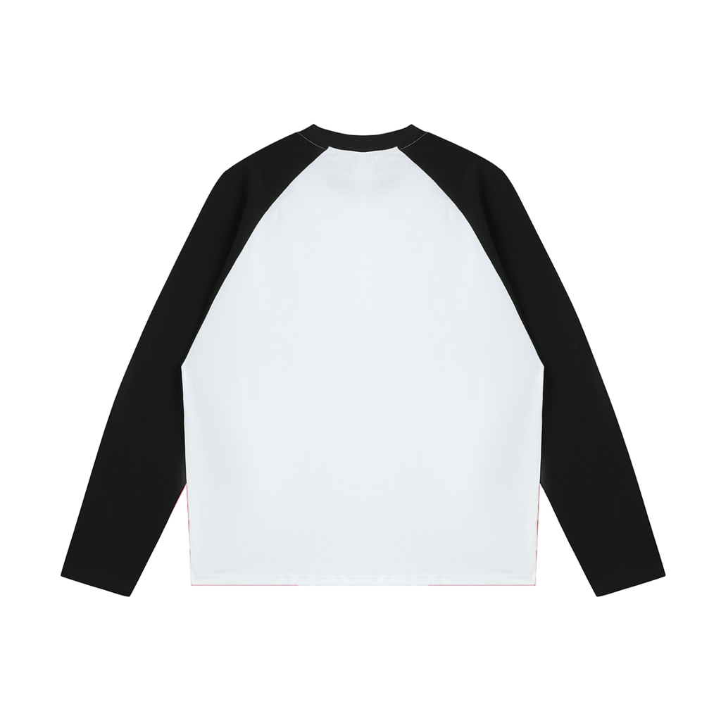 Artistic Operations Color-Blocked Raglan Long-Sleeve T-Shirt