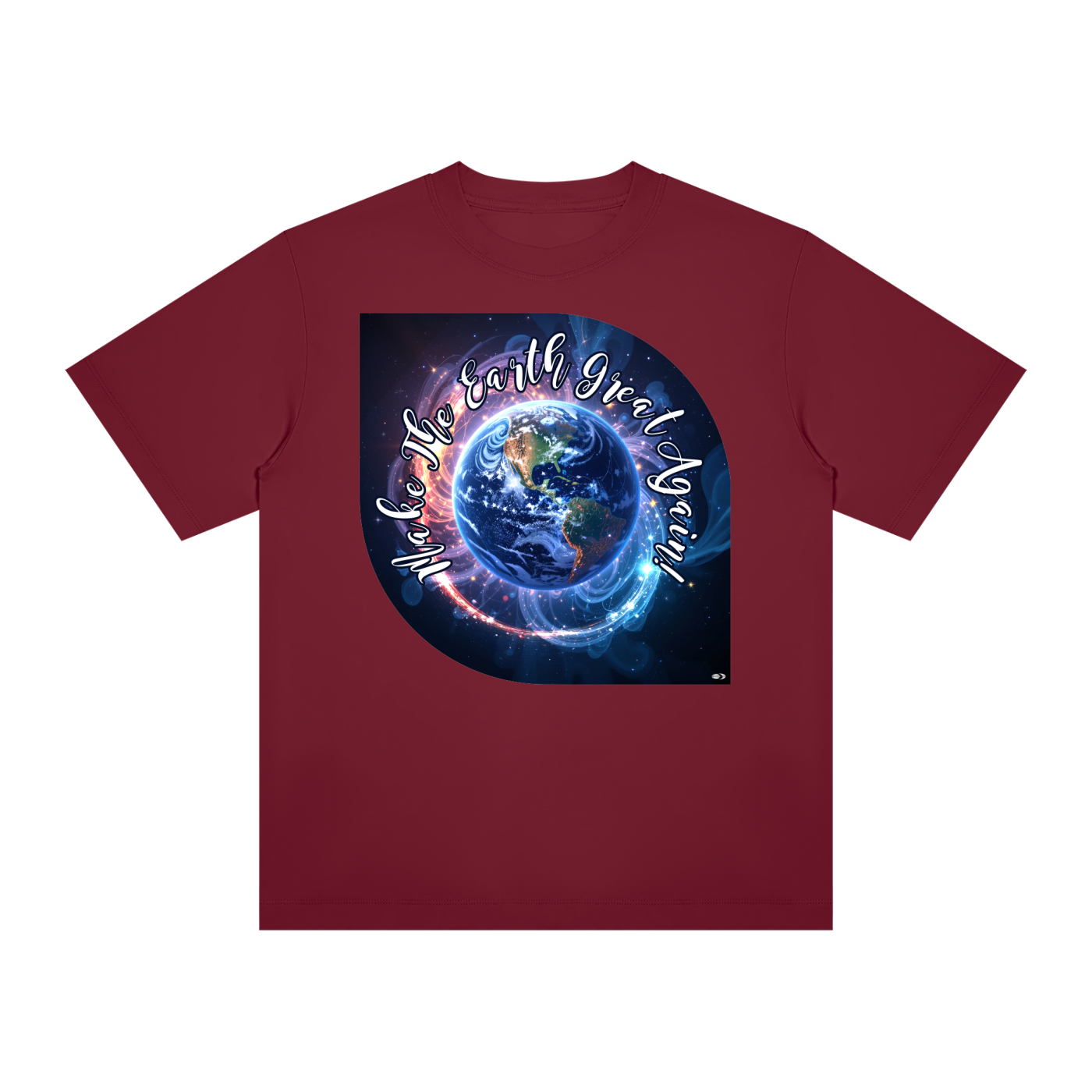 Make The Earth Great Again Unisex Regular Crewneck T-Shirt