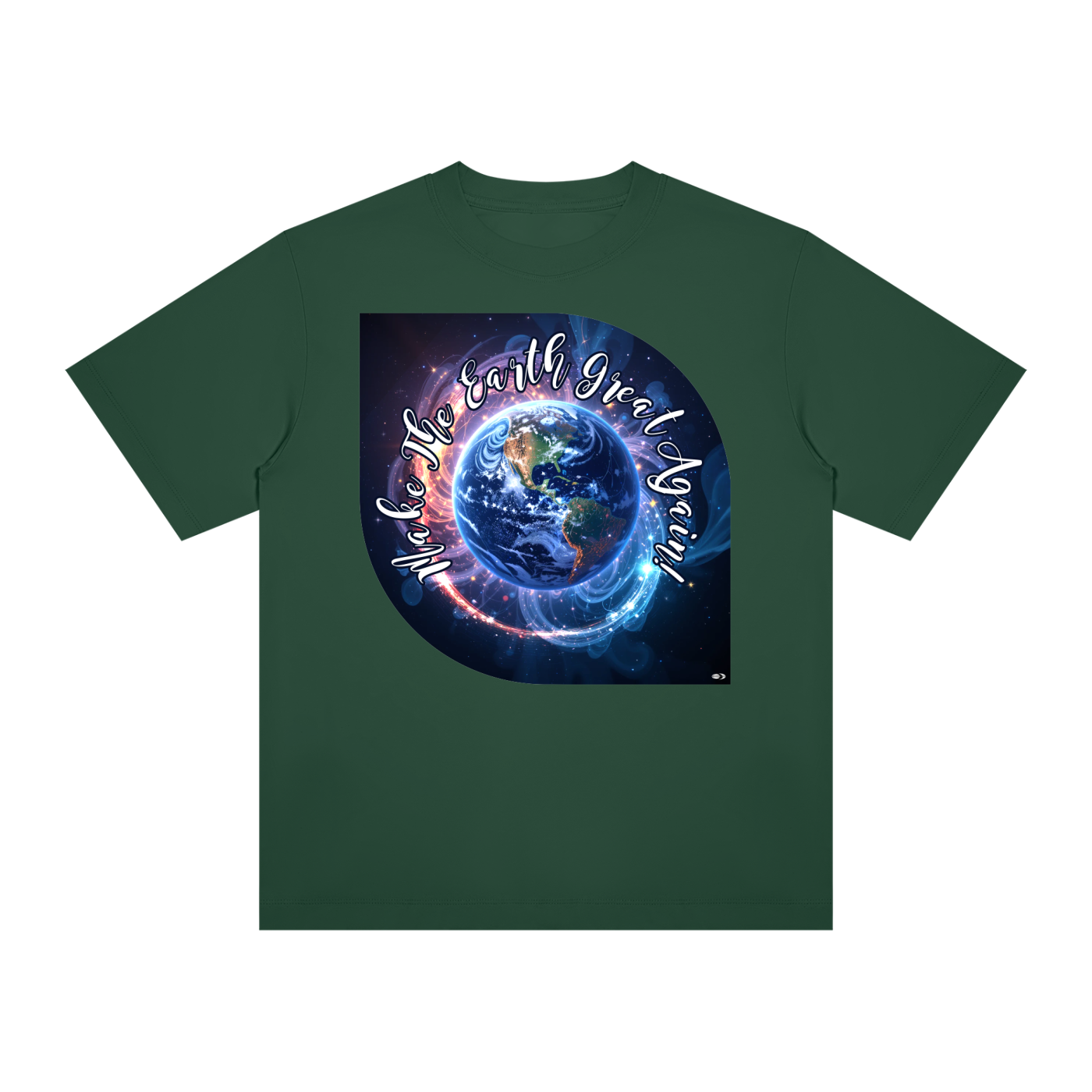 Make The Earth Great Again Unisex Regular Crewneck T-Shirt