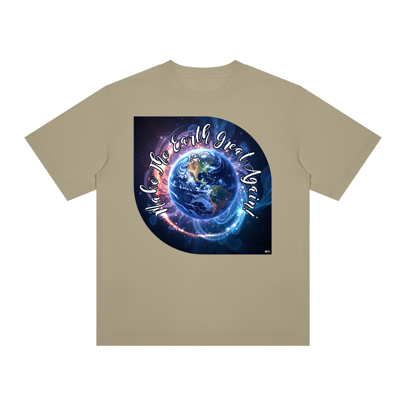 Make The Earth Great Again Unisex Regular Crewneck T-Shirt