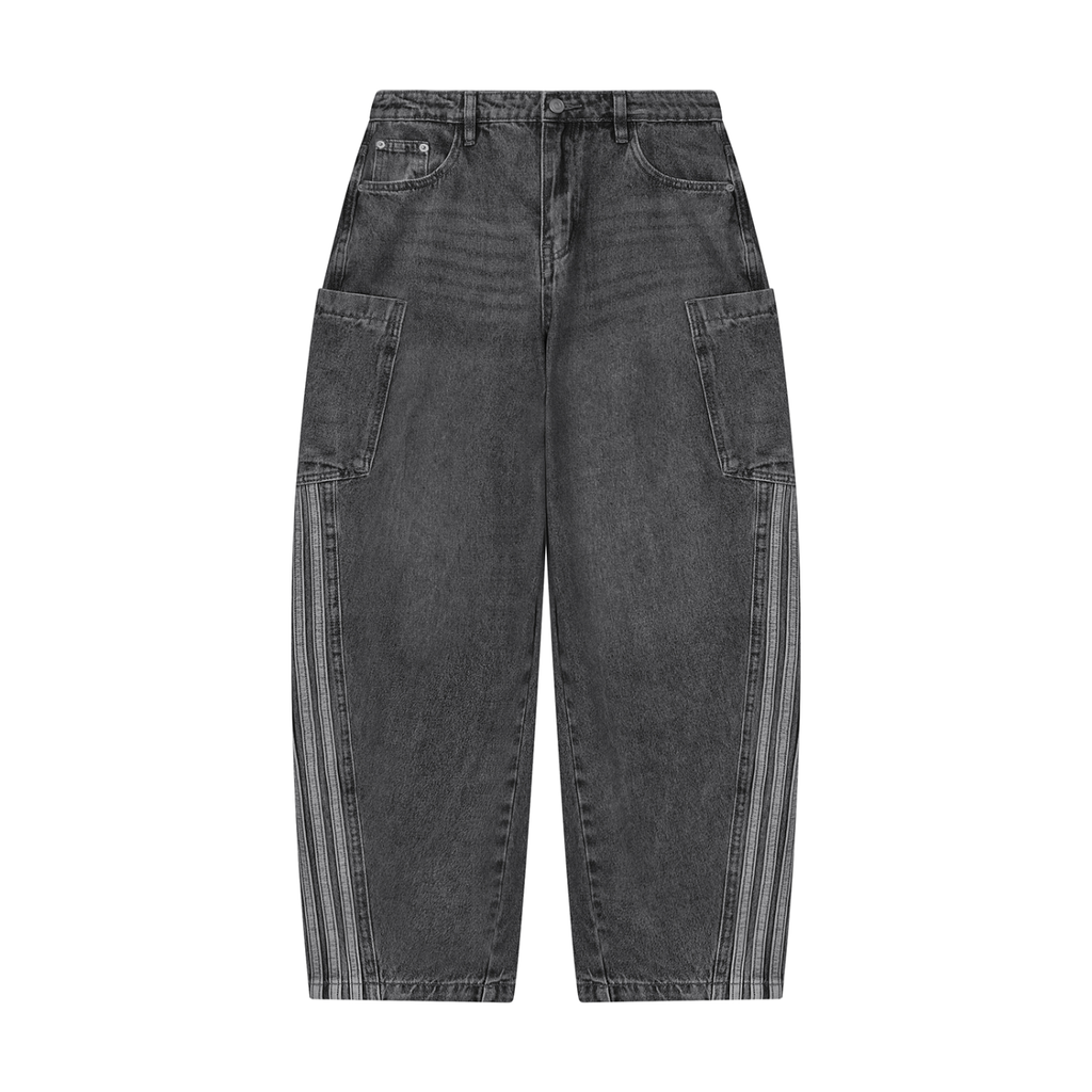Artistic Operations Official Women's Vintage Wash Barrel Leg Jeans