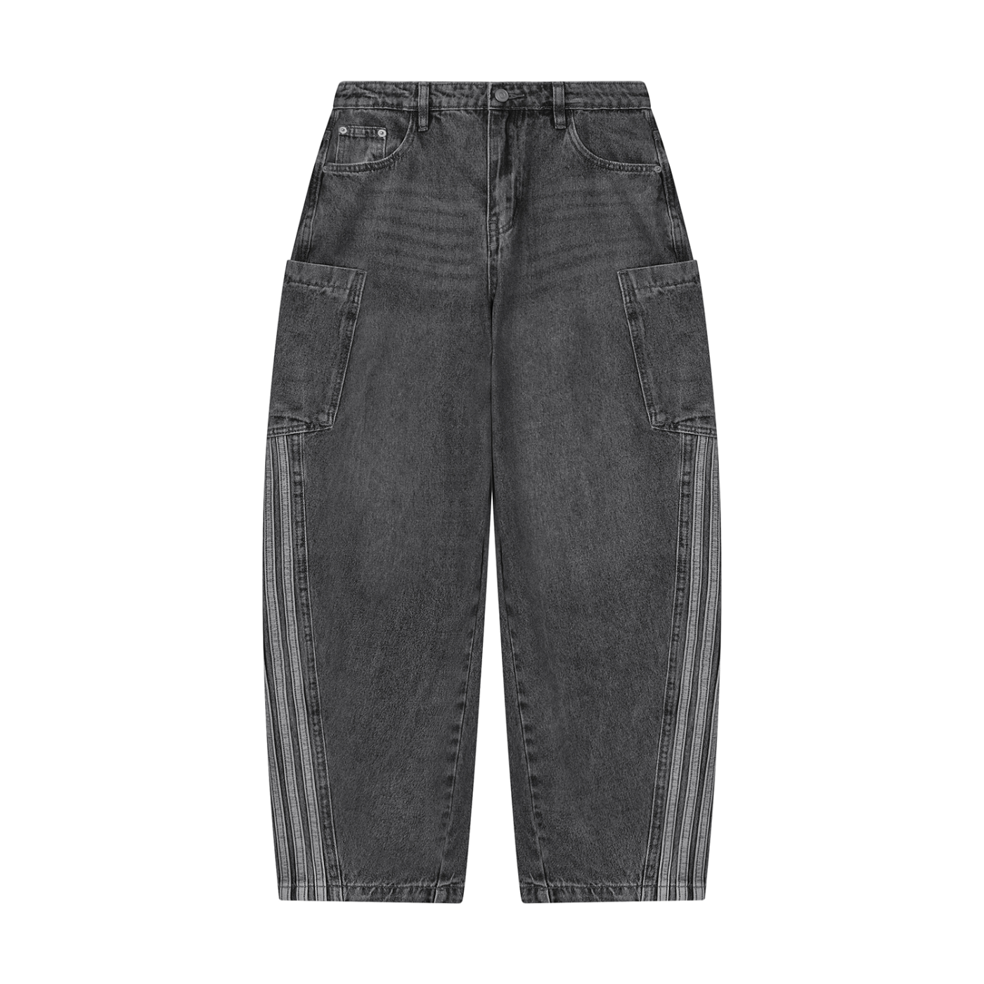 Artistic Operations Official Women's Vintage Wash Barrel Leg Jeans
