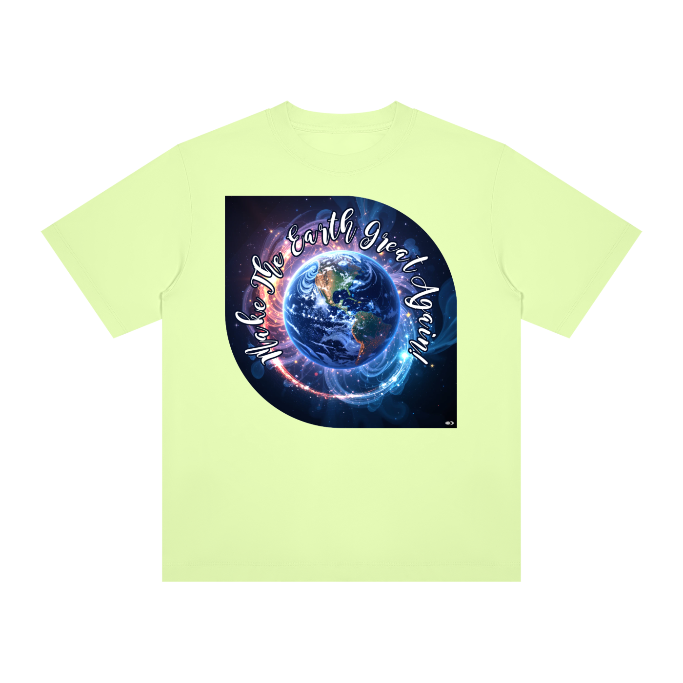 Make The Earth Great Again Unisex Regular Crewneck T-Shirt
