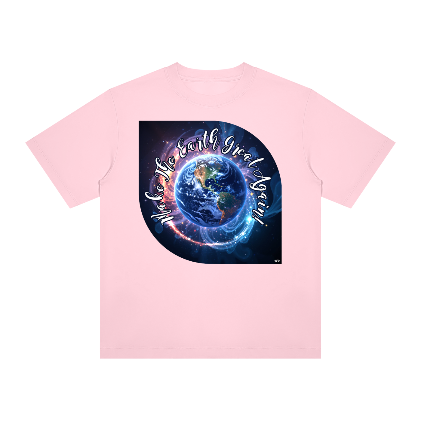 Make The Earth Great Again Unisex Regular Crewneck T-Shirt