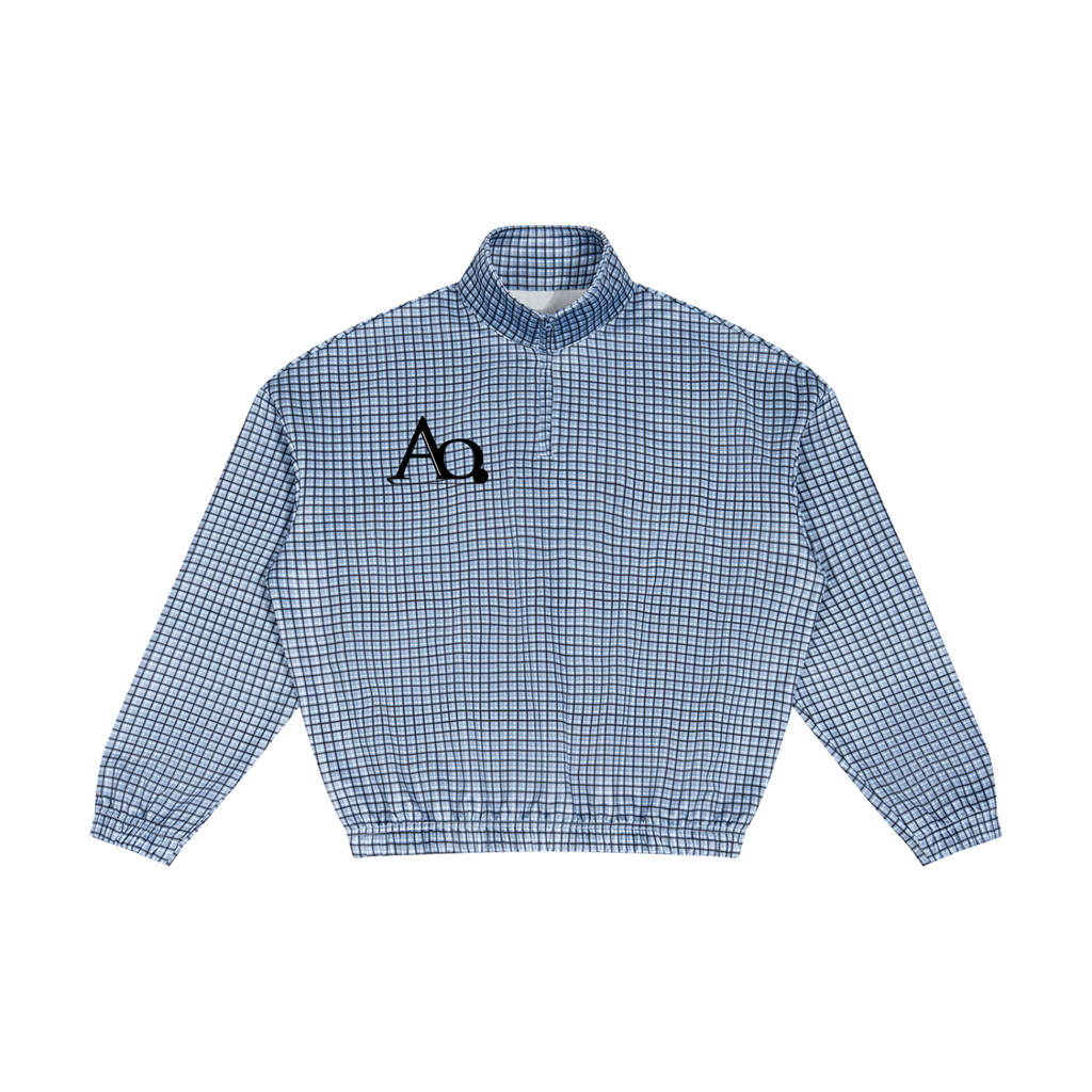 Artistic Operations Official Unisex Plaid Quarter-Zip Sweatshirt