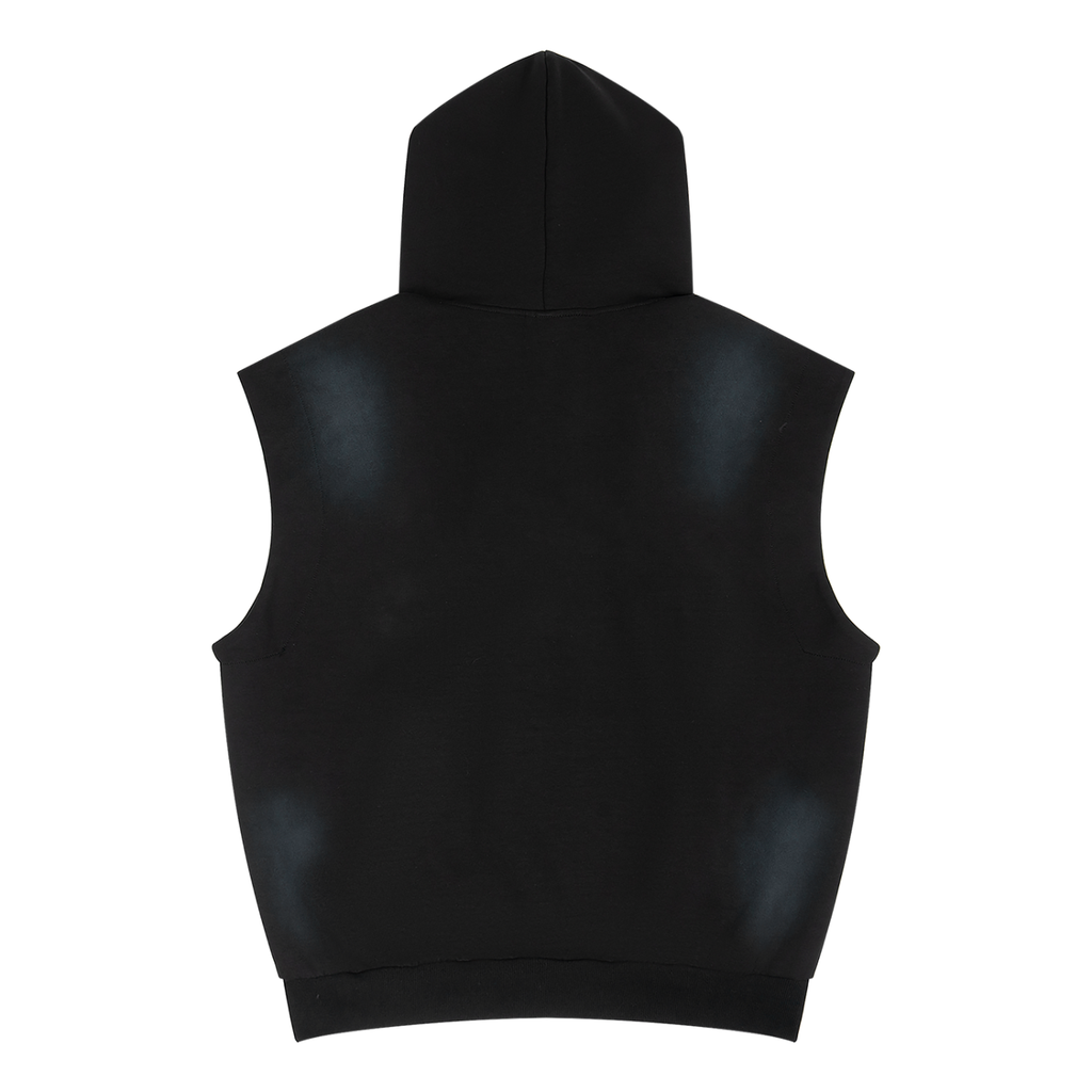 Artistic Operations Official Unisex Vintage Wash Sun Fade Sleeveless Hoodie