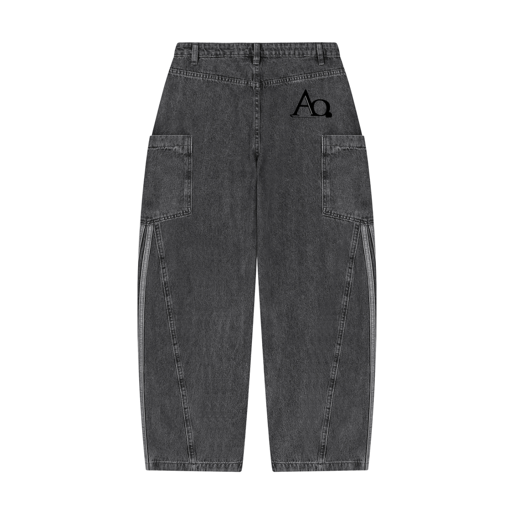 Artistic Operations Official Women's Vintage Wash Barrel Leg Jeans