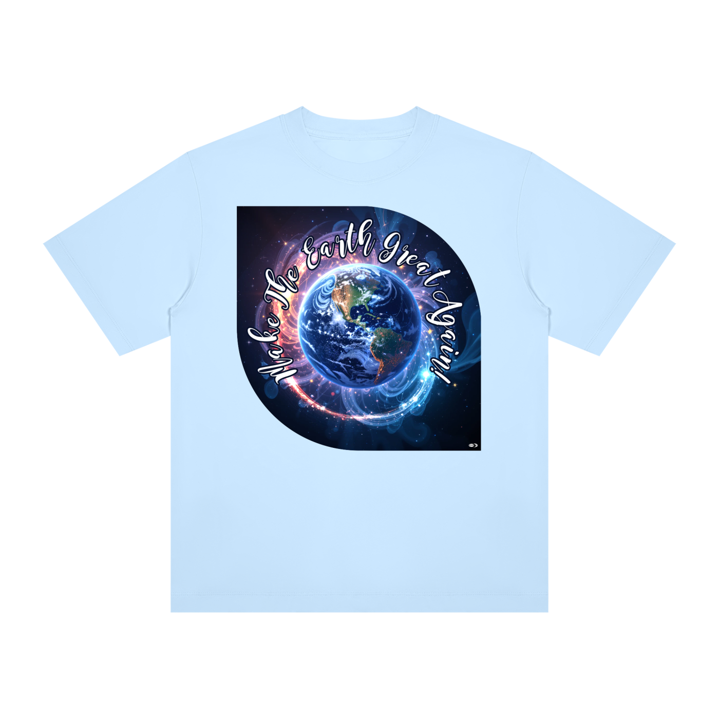 Make The Earth Great Again Unisex Regular Crewneck T-Shirt