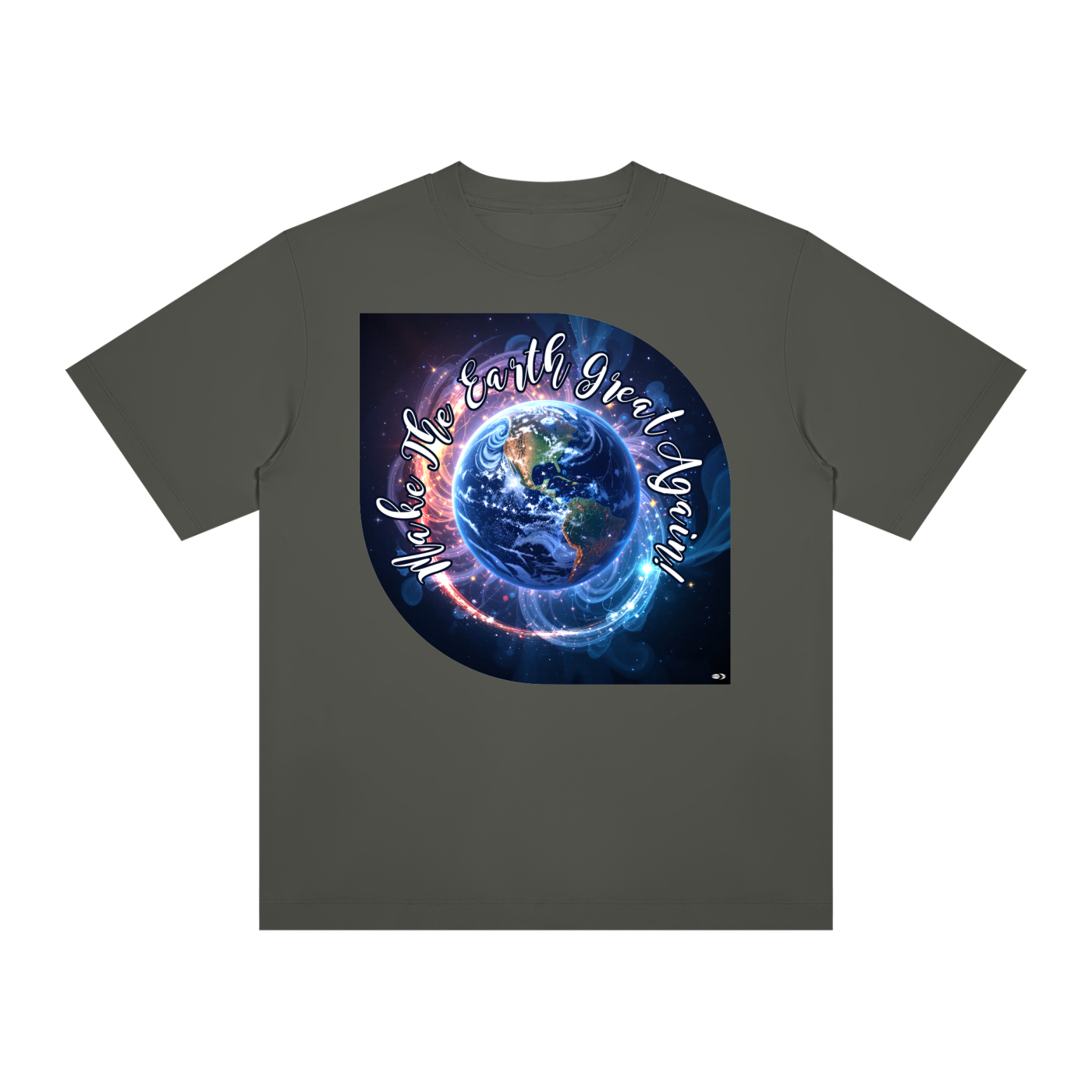Make The Earth Great Again Unisex Regular Crewneck T-Shirt