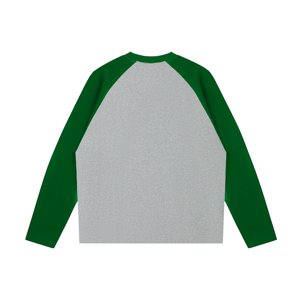 Artistic Operations Color-Blocked Raglan Long-Sleeve T-Shirt