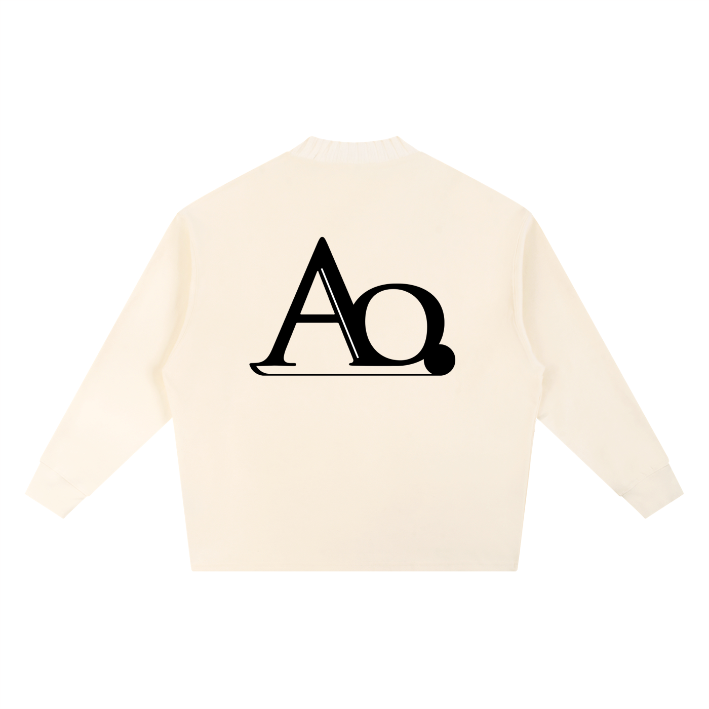 Artistic Operations Official Knitted Round Neck Oversize Sweatshirt