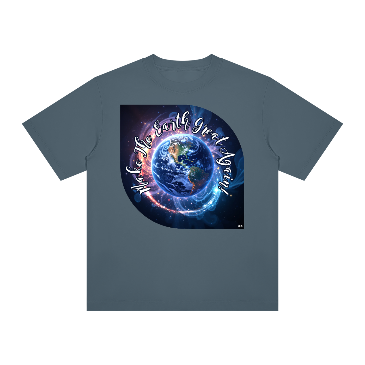 Make The Earth Great Again Unisex Regular Crewneck T-Shirt