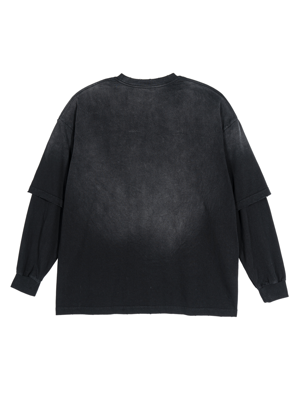 mens,faded,black,longsleeve,gray,fade,cotton,tapstitch,artistic,operations,2026,new,winter,evening,sports