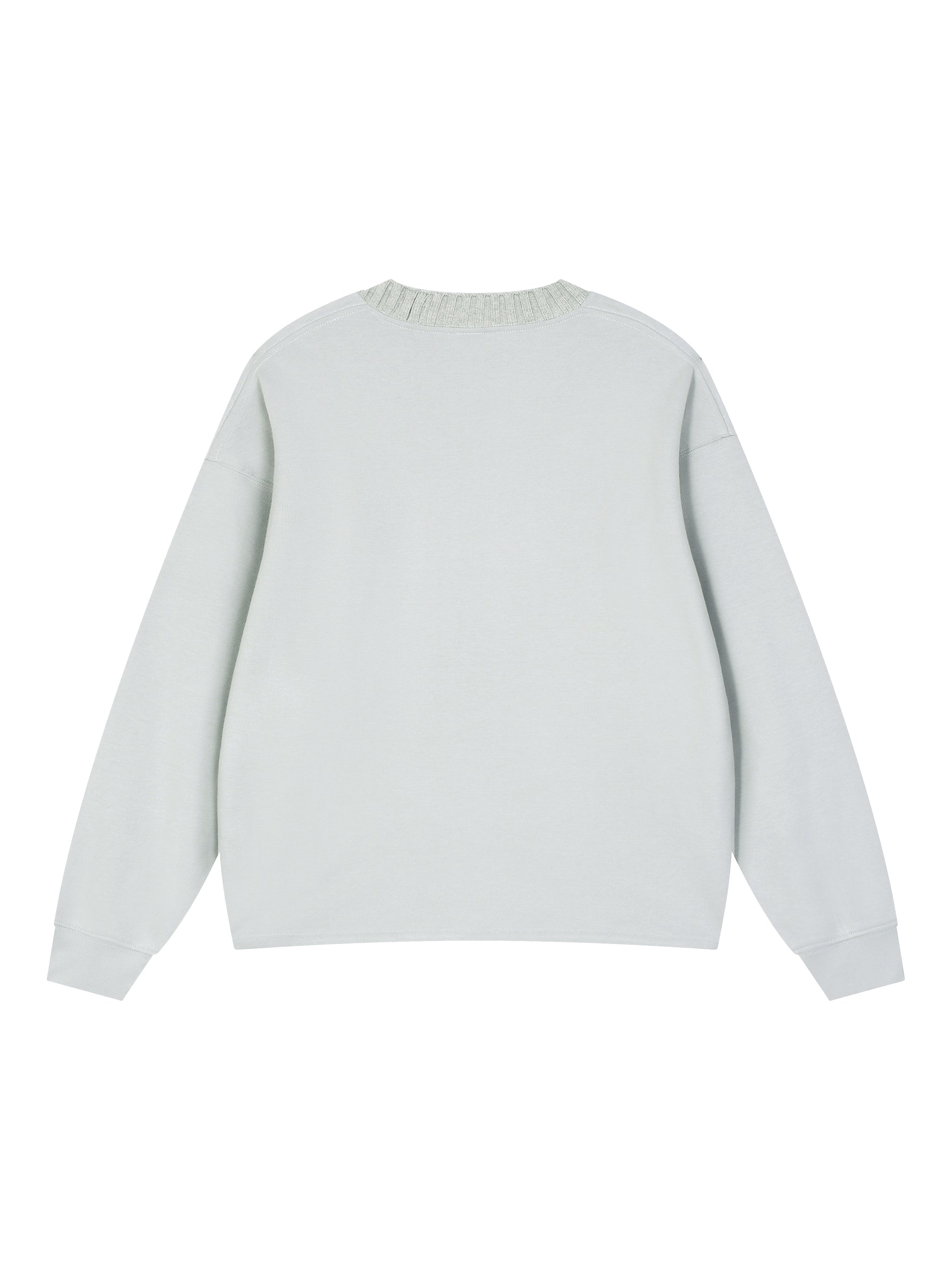 Artistic Operations Official Knitted Round Neck Oversize Sweatshirt