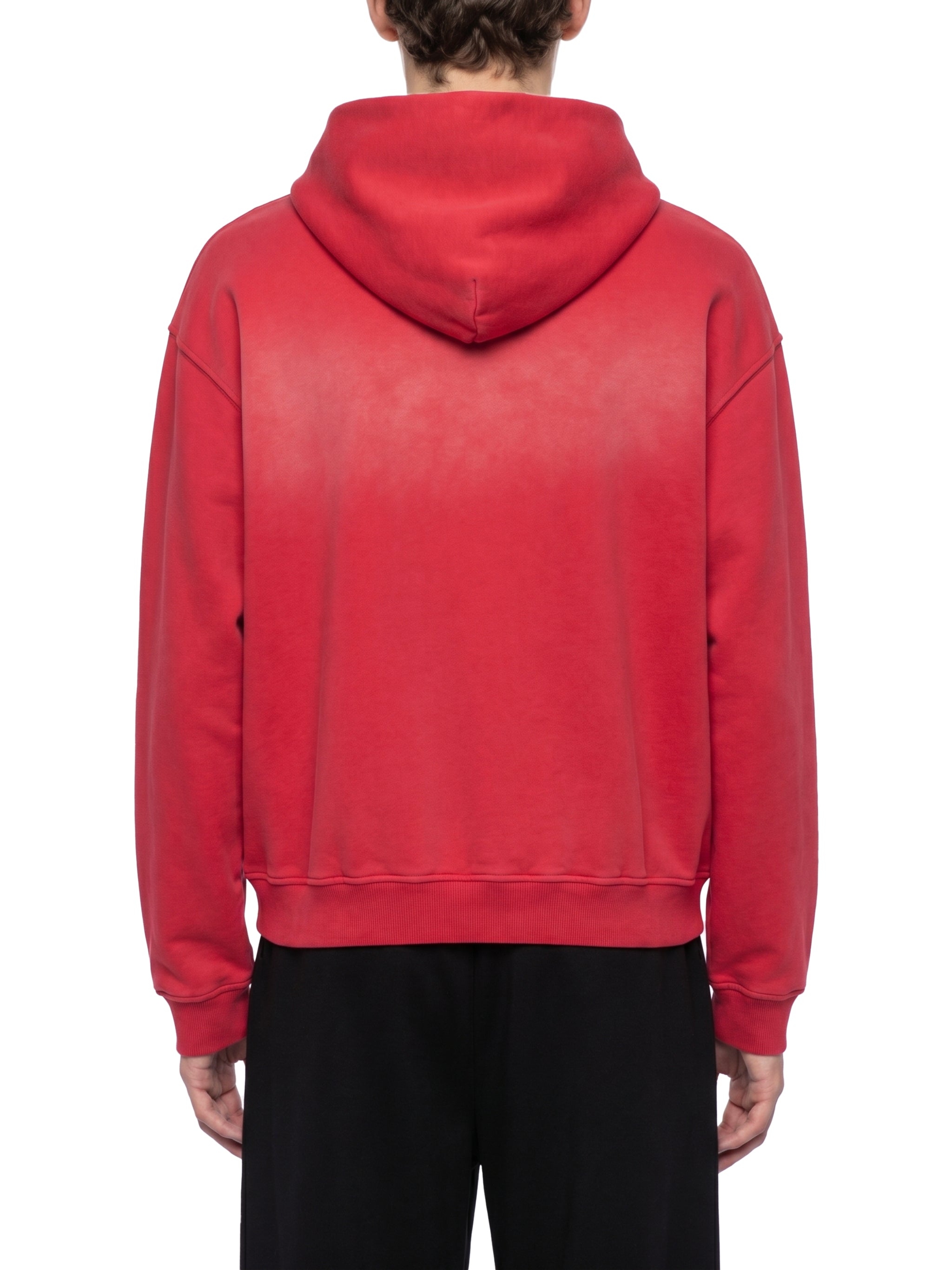 Artistic Operations Official Sunfade Two-way Zipper Boxy Fleece Hoodie