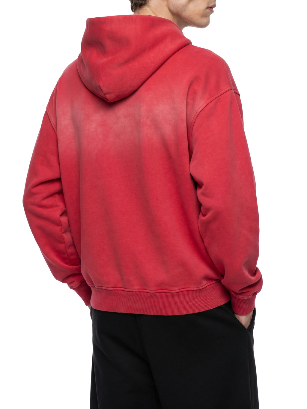 Artistic Operations Official Sunfade Two-way Zipper Boxy Fleece Hoodie