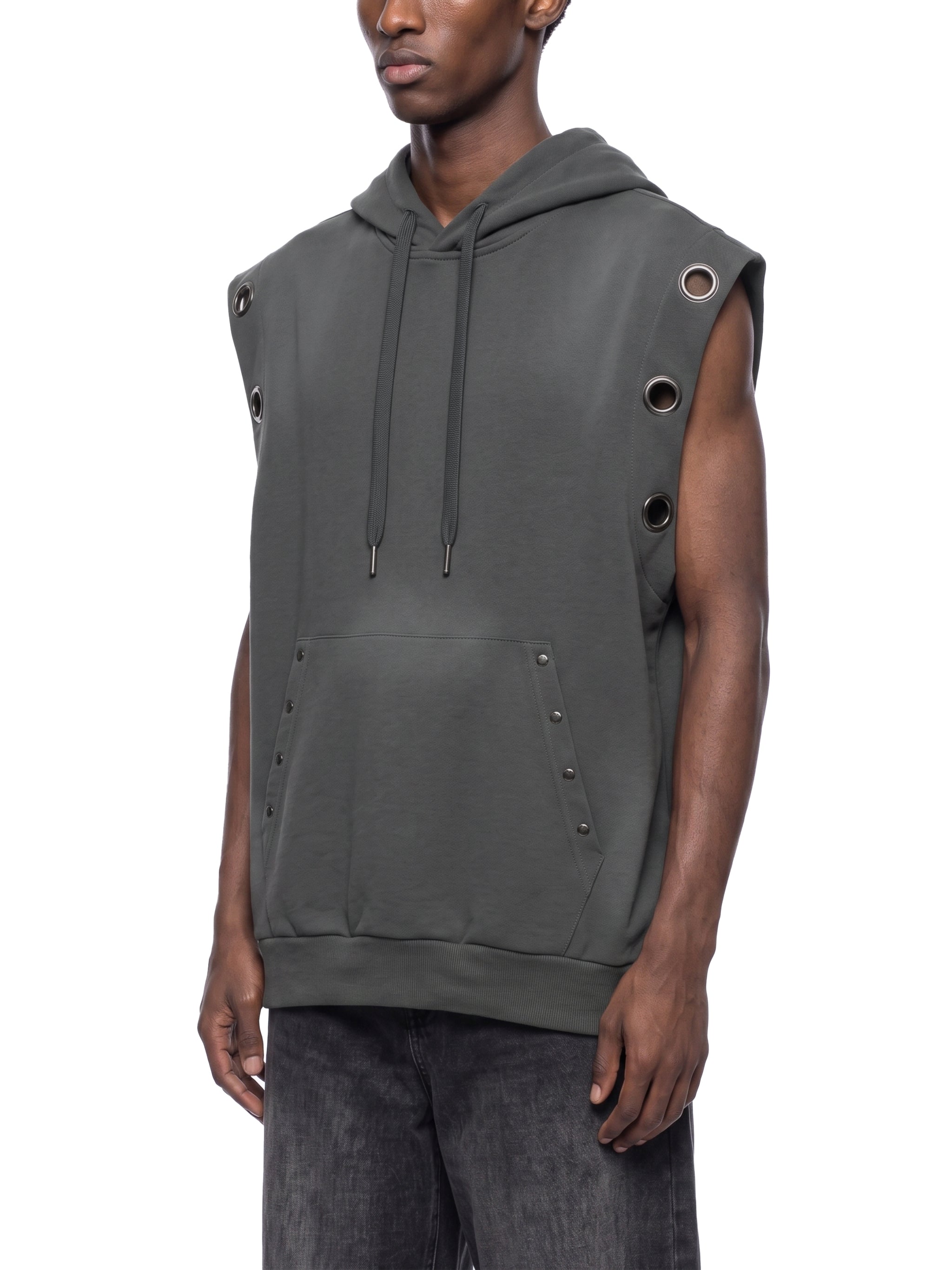 Artistic Operations Official Unisex Vintage Wash Sun Fade Sleeveless Hoodie