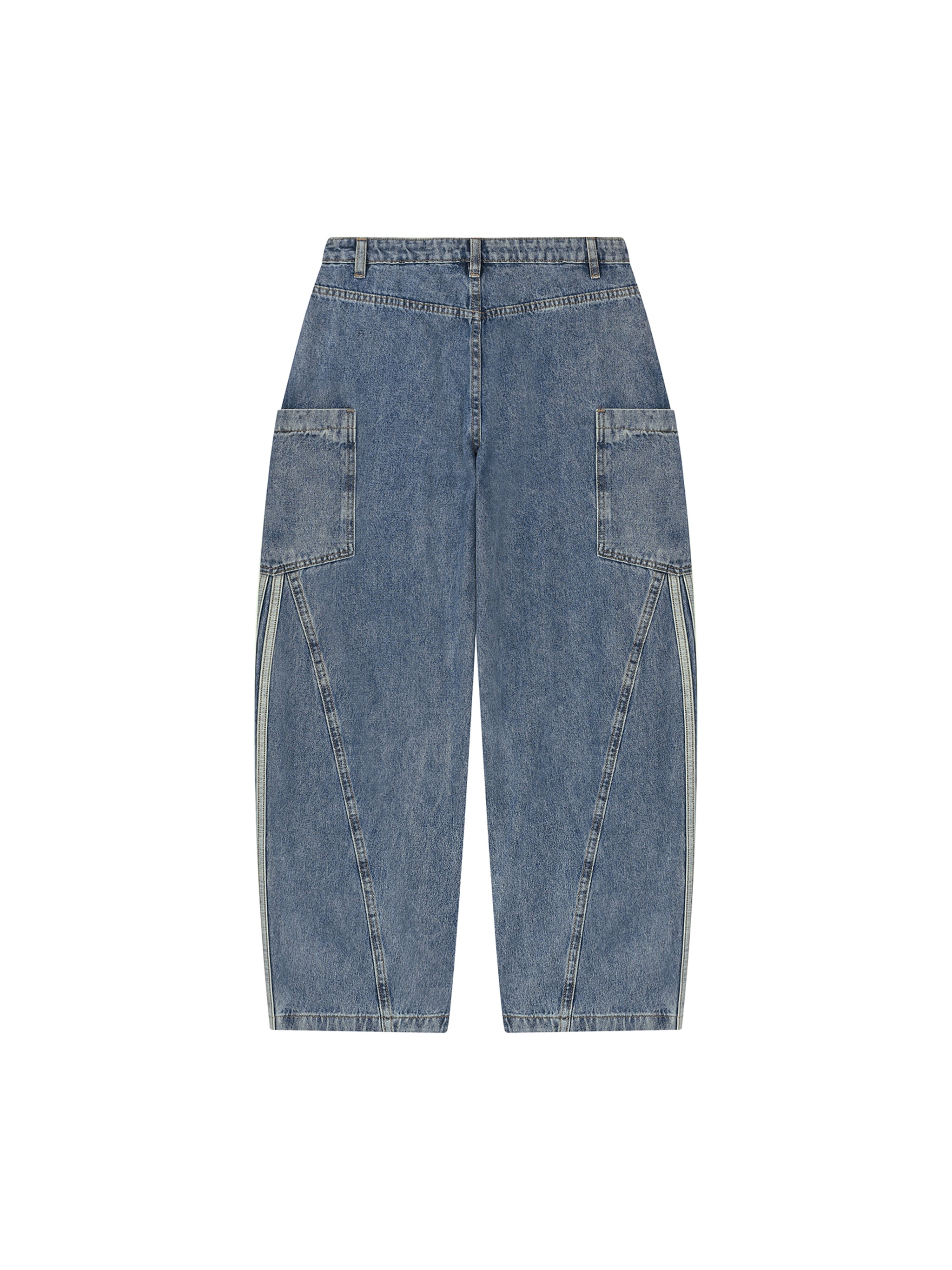 Artistic Operations Official Women's Vintage Wash Barrel Leg Jeans