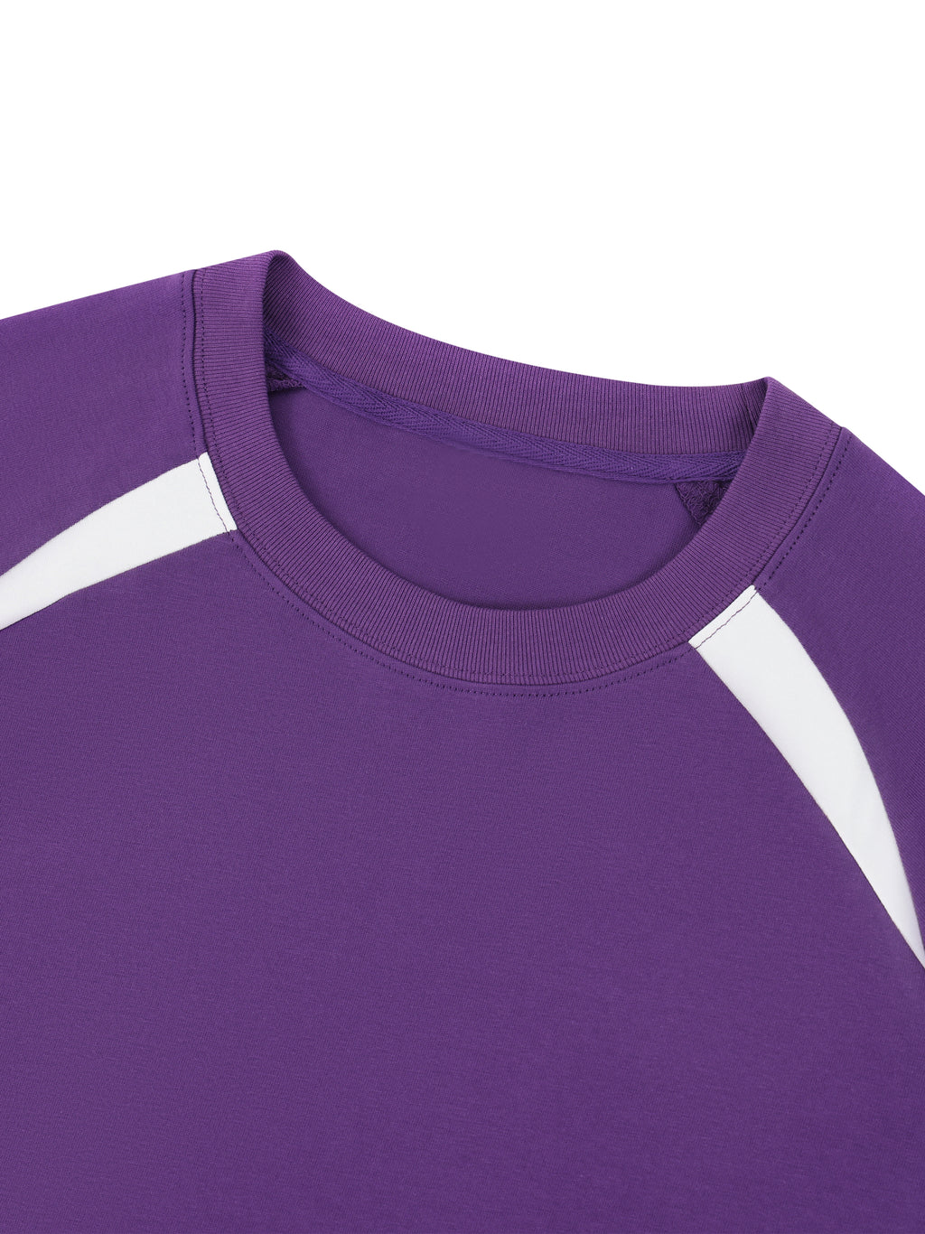 Unisex Contrast Panel Raglan T-Shirt