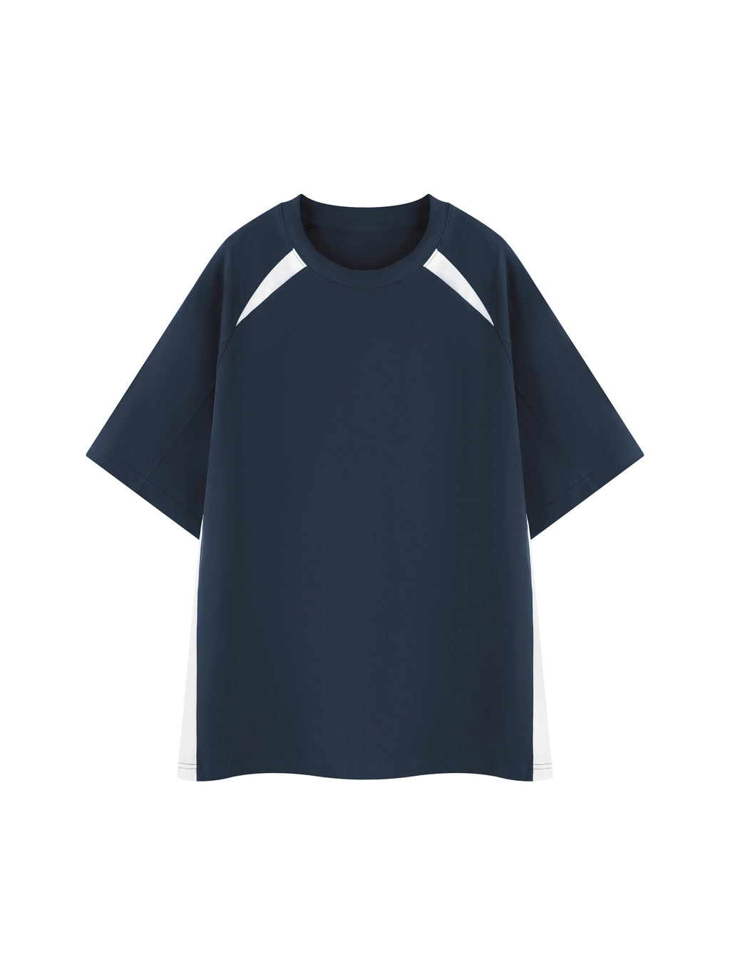 Unisex Contrast Panel Raglan T-Shirt