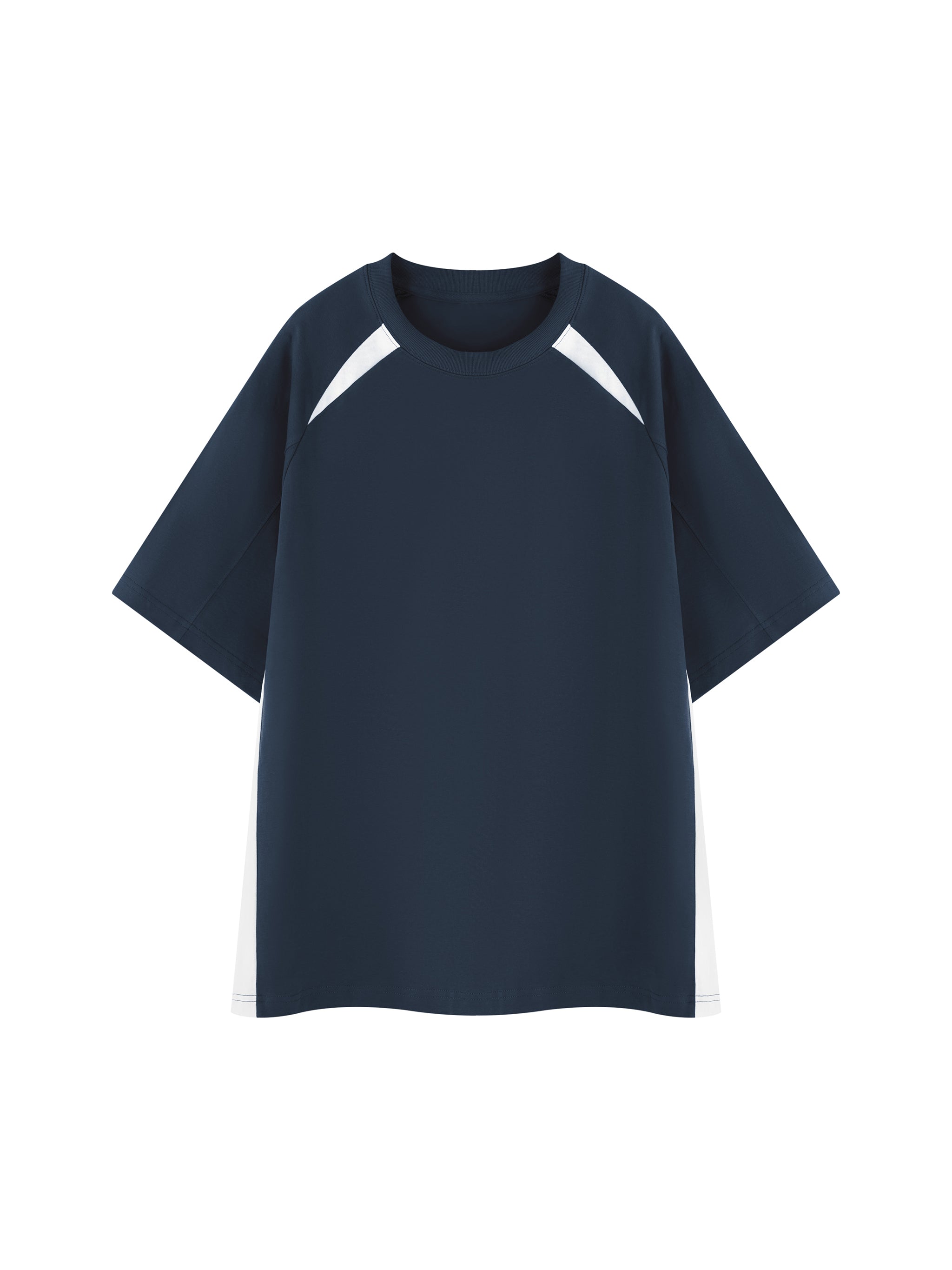 Unisex Contrast Panel Raglan T-Shirt