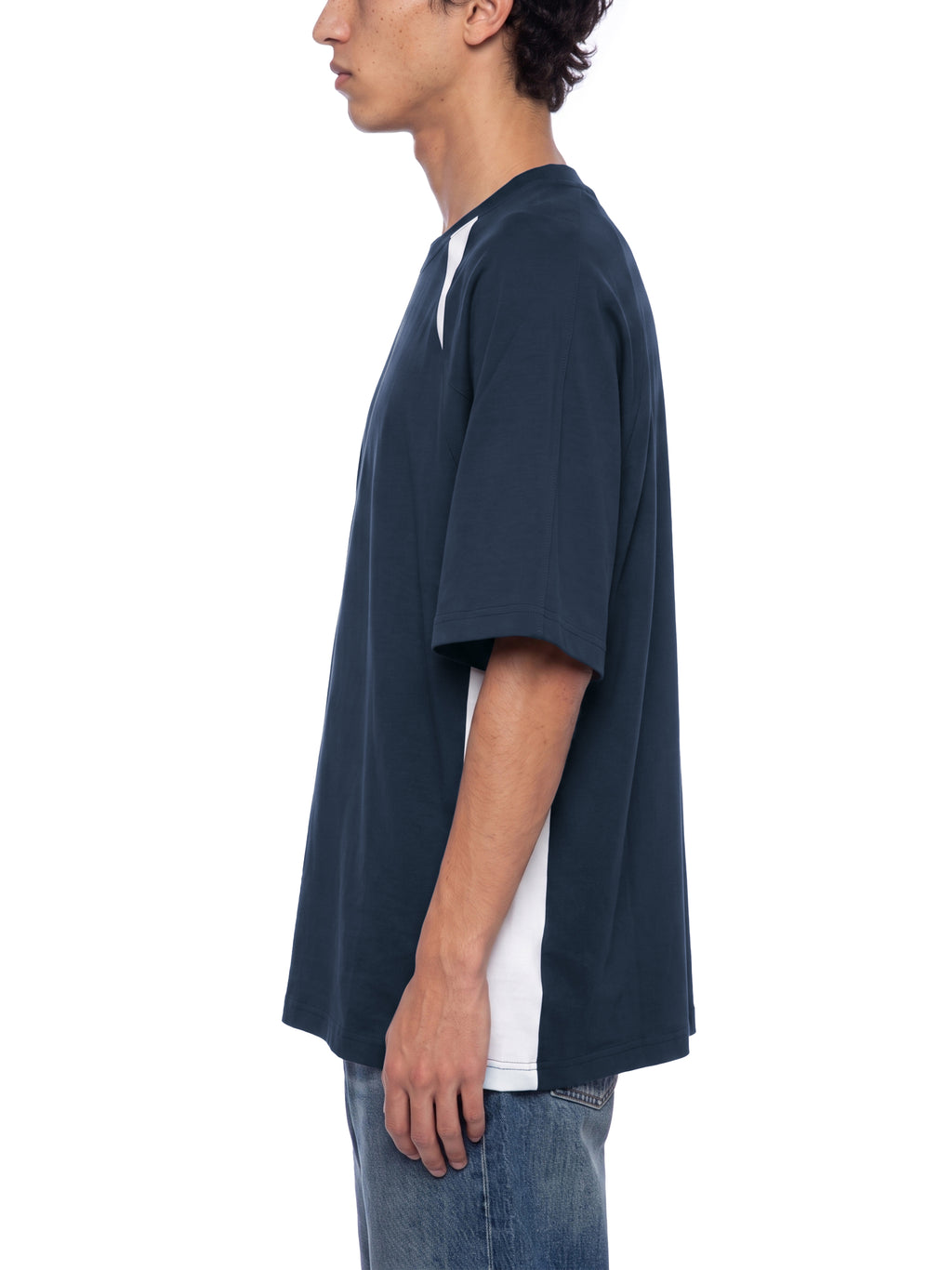 Unisex Contrast Panel Raglan T-Shirt