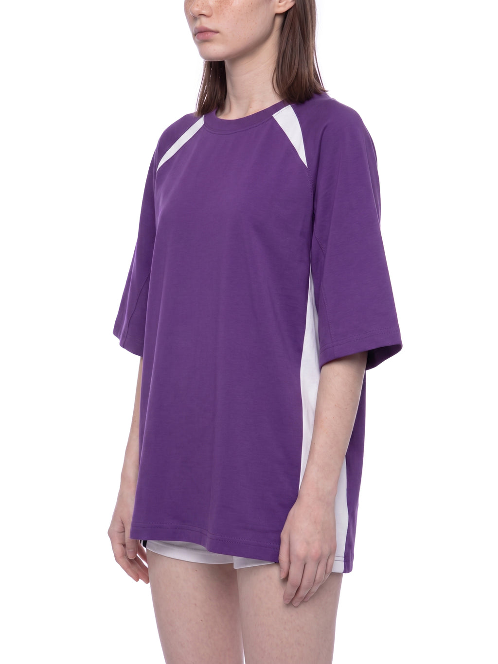 Unisex Contrast Panel Raglan T-Shirt